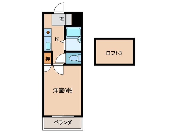 プルミエール大浦の物件間取画像